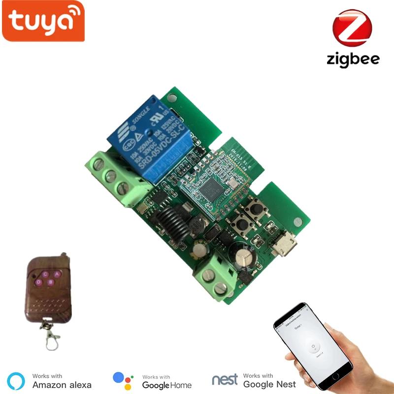 Tuya Zigbee  Ī ġ , USB 5V 7-32V DIY Ʈ ġ, eWeLink Zigbee Bridge ۵, Alexa  